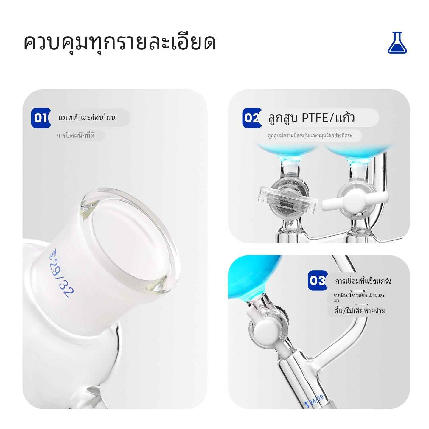 垒固具玻璃活塞四氟活塞恒压分液漏斗滴液漏斗100/250/500/1000ml