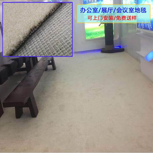 地毯家用客厅卧室会议室工程写字楼地垫丙纶湾头纱商用办公室地毯