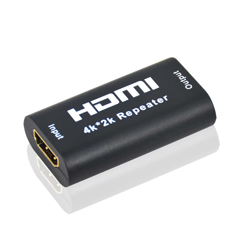 HDMI延长器超清4K*2K信号缓冲放大器中继器40米母对母头长线驱动