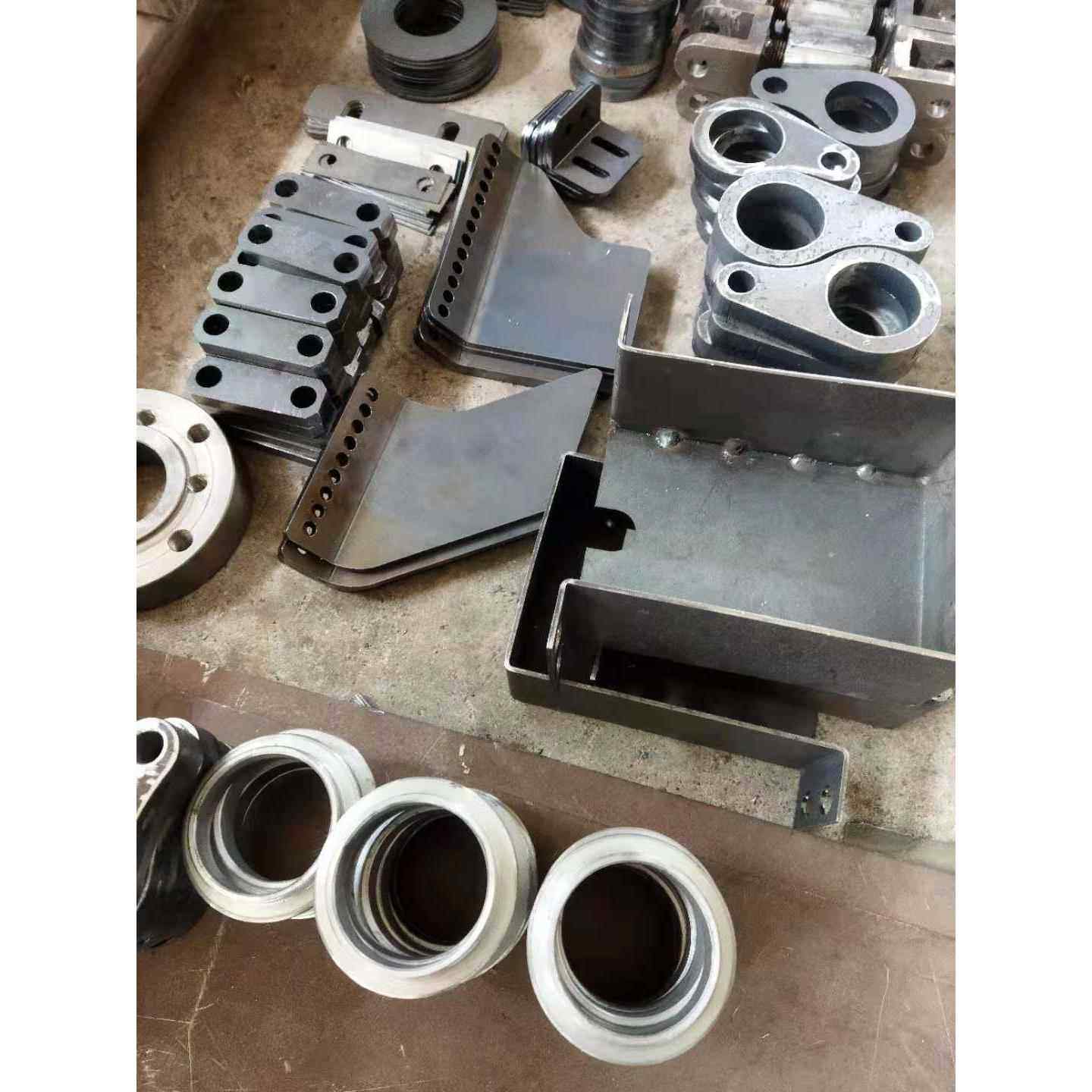 钢板激光切割加工焊接折弯钻孔攻丝定制耐磨耐候A3钢板Q345BNM400