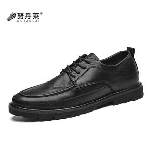 正品2025春季新款版韩百搭休皮闲鞋透气商时务男士小鞋青年尚潮男