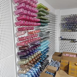 绣花线缝纫线收纳整理架可报数量尺寸定制此为架子链接不包括绣线