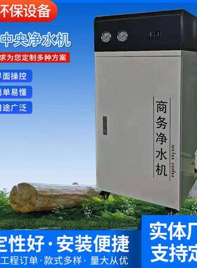 公共直饮水设备大型净水机设备商用中央净水机反渗透水处理系统