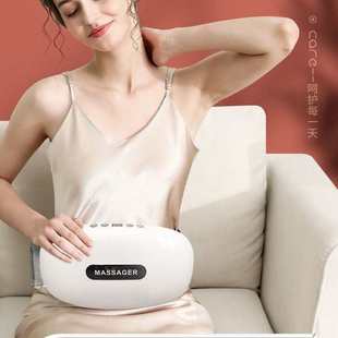 自动砭石揉腹仪腹部按摩器揉肚子艾灸热敷揉肚子仪器厂家批发