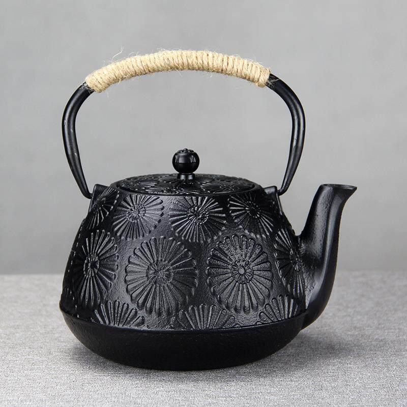 日式风1200ml泡茶手工铸铁壶水壶家用养生铁茶壶电陶炉煮茶器套装