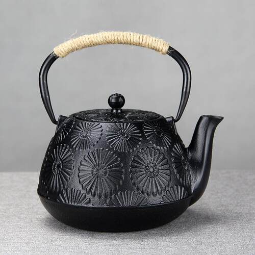 日式风1200ml泡茶手工铸铁壶水壶家用养生铁茶壶电陶炉煮茶器套装