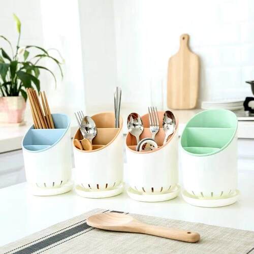 Plastic Drip-Dry Chopstick Holder, Creative Home Chopstick C