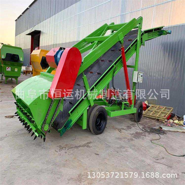 自走式取料机 小型电动青储取草机 液压升降扒草机