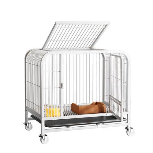 狗笼子中大型犬带厕所分离宠物狗笼室内围栏边牧拉布拉多金毛家用