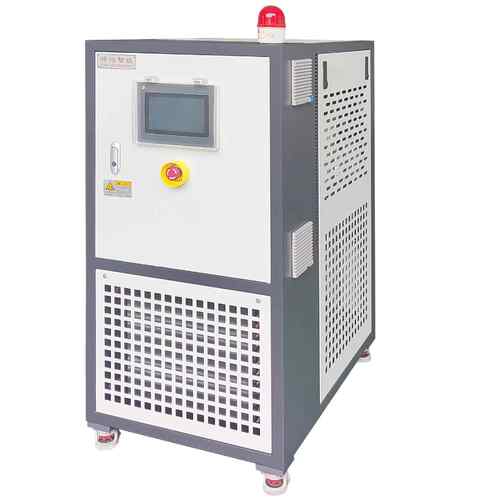 无纺布BCH-01A生产线配加热制冷模机挤出机温控备搏佰冷热套温一