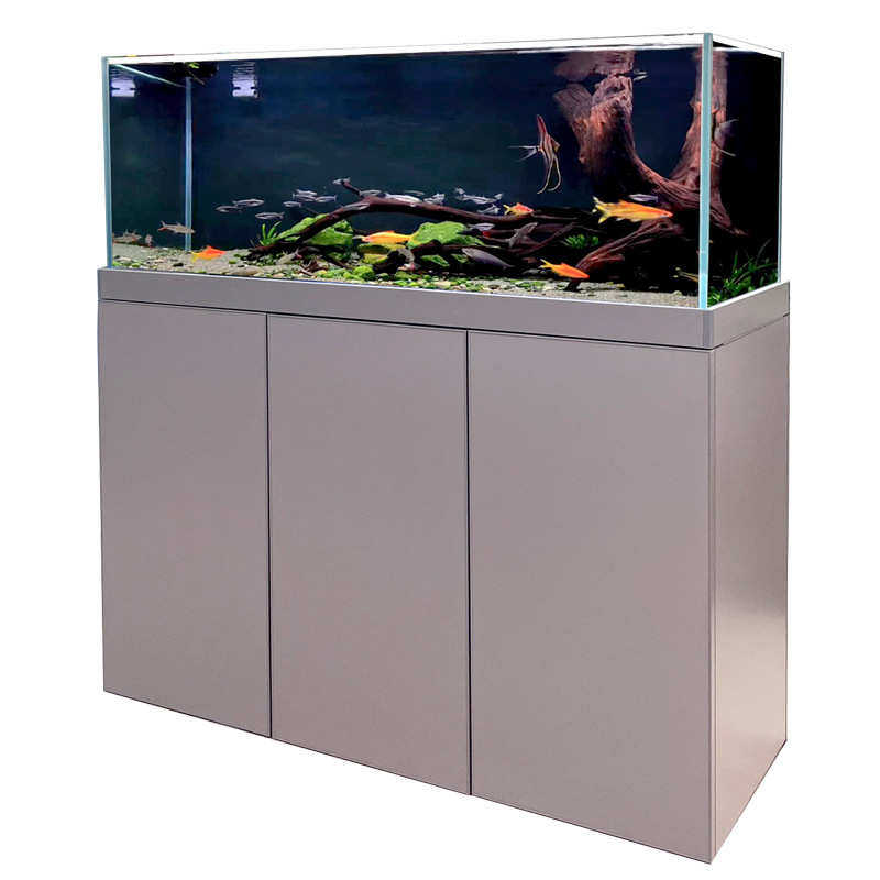 客厅缸溪流缸鹅缸生态超暖创意鱼缸三湖天然水族箱白石原生慈鲷