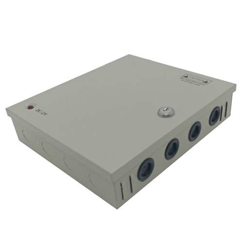 监控机箱12V5A 9路开关电源箱 集中供电电源箱 12V5A监控电源箱