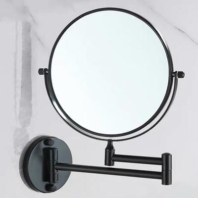 3x Magnifying Two Sided Vanity Makeup Mirror Wall Mount Roun