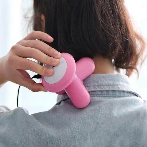 Wholesale Cross-border Mini Massager Electric Triangle Massa