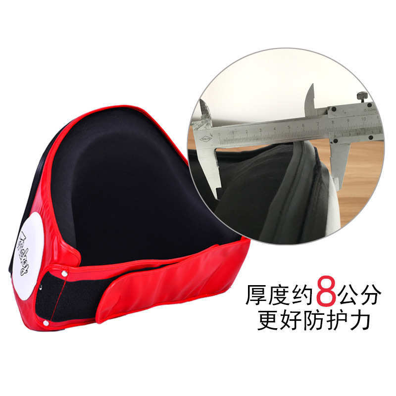 FRISKY加厚拳击腰靶泰拳护腰搏击散打训练器材陪练靶护具腹靶腿靶