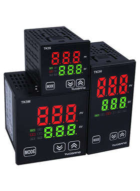 数显温控器开关TK3S/M/H恒温温控仪PID智能温度控制器自动控温表