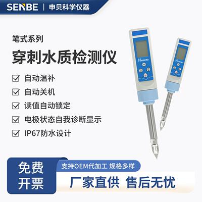 穿刺型笔式水质检测仪土壤食品果蔬检测PH/ORP高精度酸碱度测试笔
