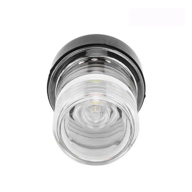 黑/白色360度12VLED/钨丝尼龙底座船舷灯航行灯船用五金 游艇配件