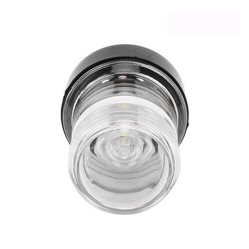 黑/白色360度12VLED/钨丝尼龙底座船舷灯航行灯船用五金 游艇配件