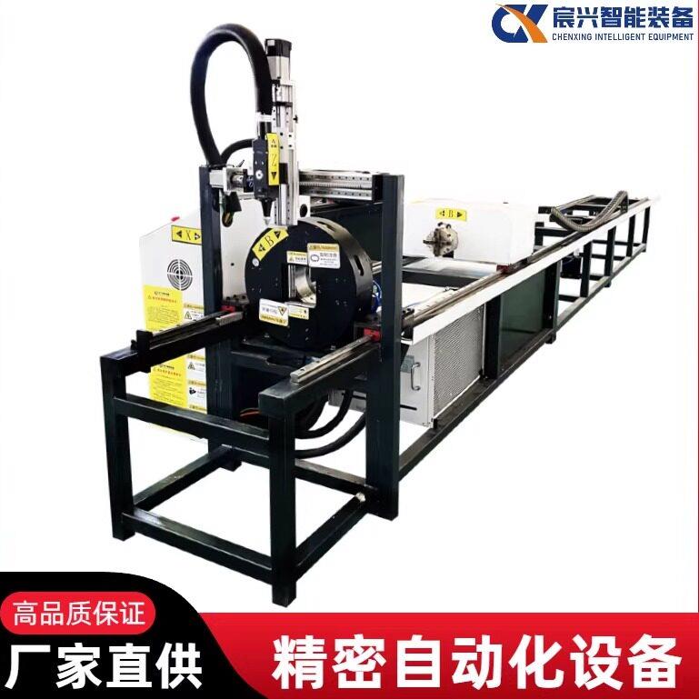 气动夹头越位零尾料小型高速激光切管机方管圆管角铁槽钢激光切管