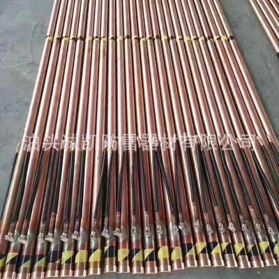 现货供应离子接地极50*1.5米纯铜防雷工程镀铜地极防雷工程专用