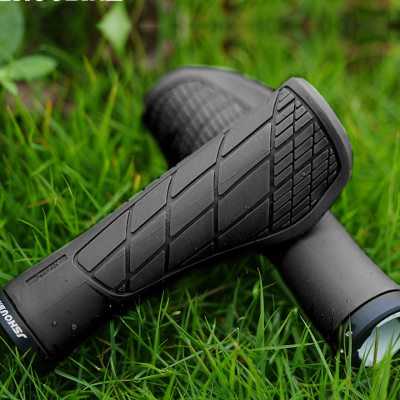 山地自行车把套折叠车硅胶减震肉球防滑橡胶把手通用配件锁死握把