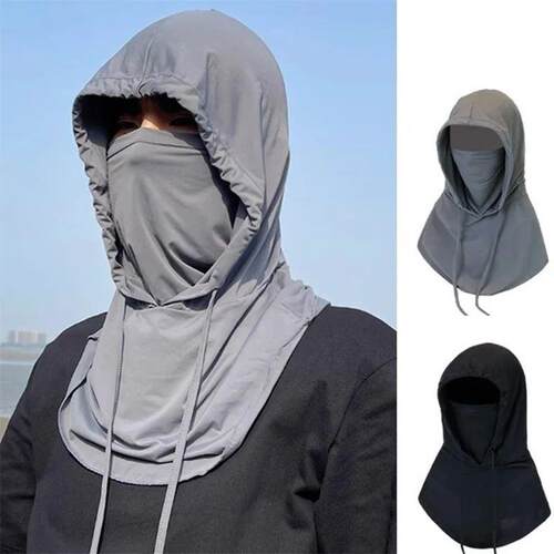 Men Women Face Mask Sun/UV Protection Breathable Long Neck C