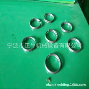 浙江全自动伺服钥匙扣打圈机 锁匙扣挂件成型机 多圈成型