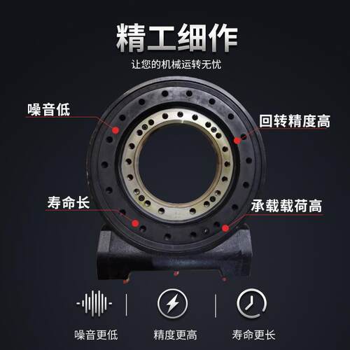 自动化生产备旋平台设WEA2-转CGJ79-25H回转驱动小型船吊1液压马