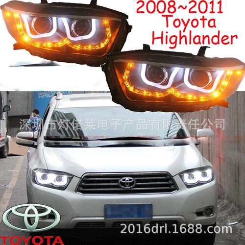 2008~2011款汉兰达大灯日行灯HID氙气灯highlanderheadlight