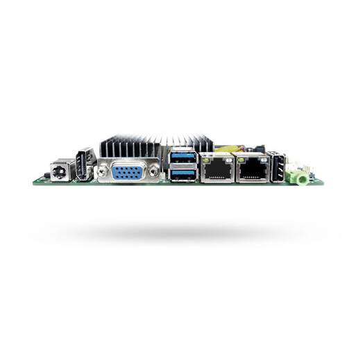 3.5寸X86迷你工控主机工业级主板J4125双网串COM带ROHS CE认证
