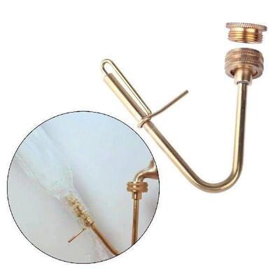 Homebrew Brass Beer Jet Bottle Washer Sink Faucet Adapter