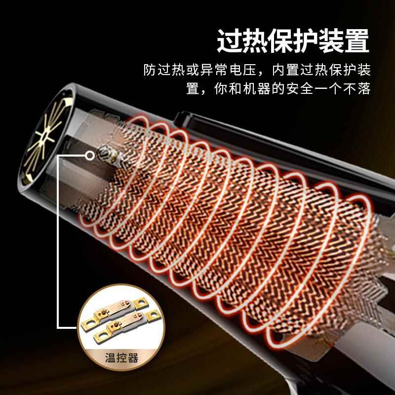 新款直销优士吹风机家用发廊大功率电吹风恒温蓝光速干吹风筒礼品