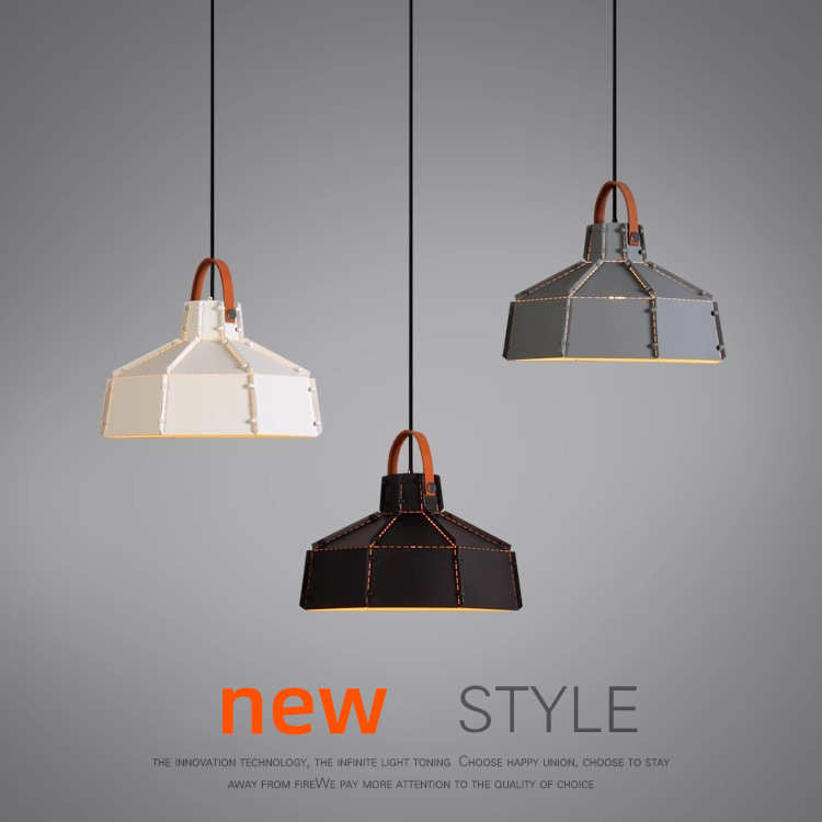 新工业创意餐厅奶茶店吧台床头网红loft火锅理发店北欧单头小吊灯