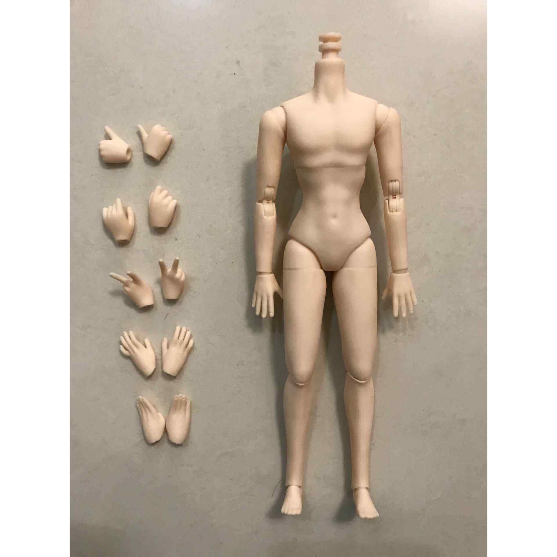 平胸男娃 HobgobLin ob24素体6分娃1/6兵人小布娃娃通用型
