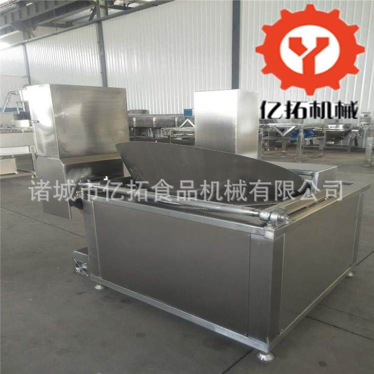 厂家直销猪脚油炸机不锈钢鸡爪油炸锅鸡腿油炸设备送货到家