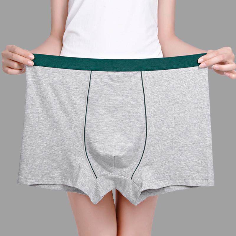 Cotton underwear for men plus size breathable boxers图片