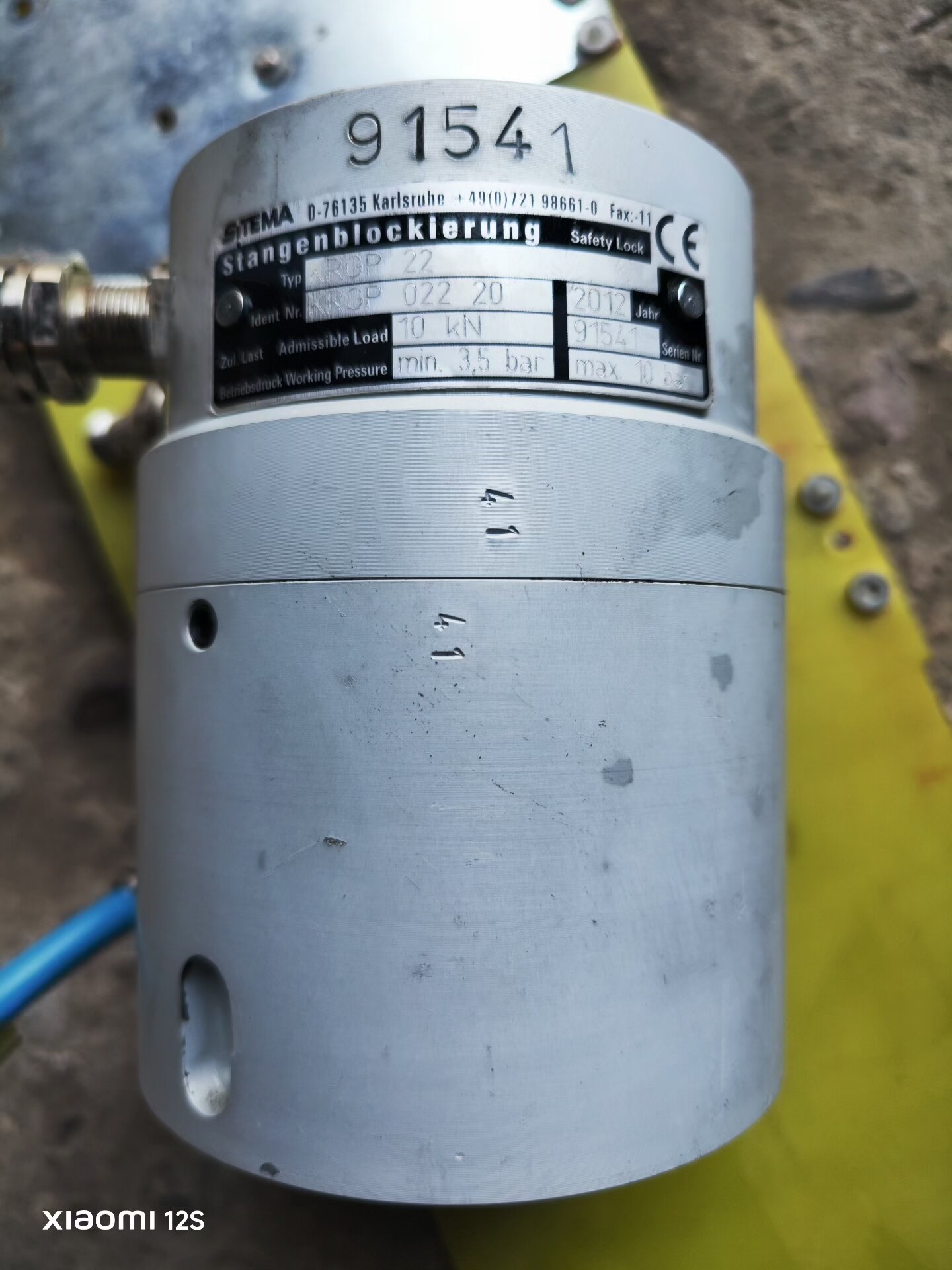 SITEMA KRGP22 气动 抱闸. SK. 022.