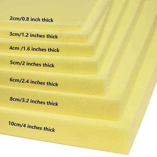 Seat Replacement Foam Sheet Padding Upholstery Foam Seat Cus