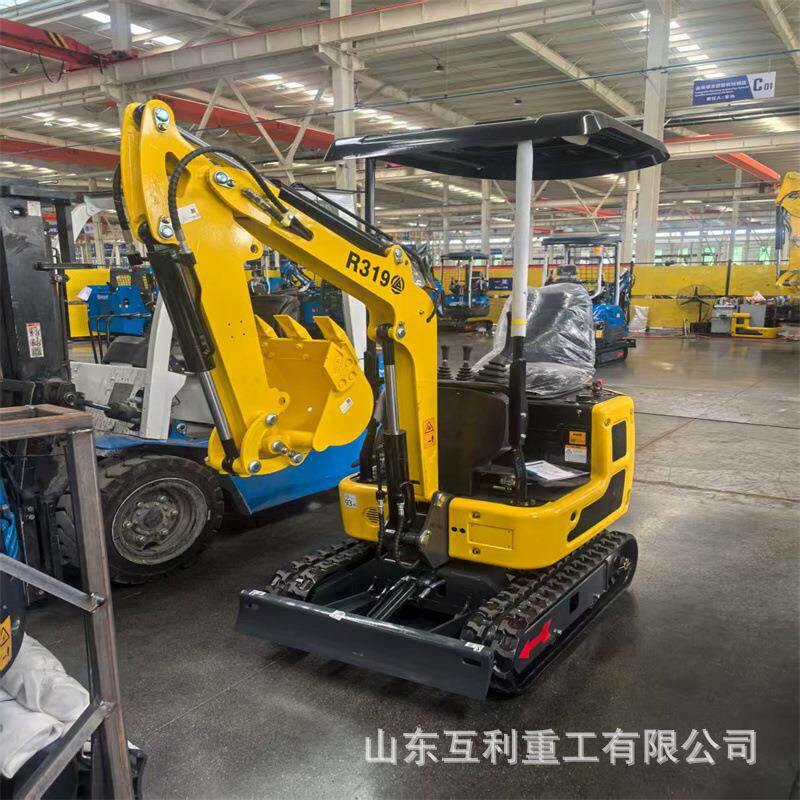 小型挖掘机农用果园工程挖沟小挖机家用微挖多功能勾机微型挖掘机