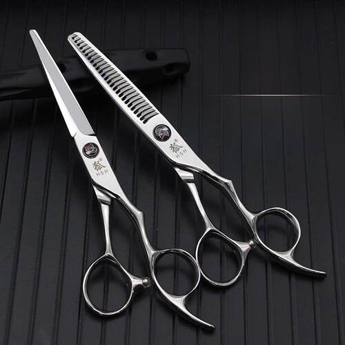 正品Fox Hsh专业美发剪刀6寸手形美容综合剪刀，无痕剪，鹿角齿