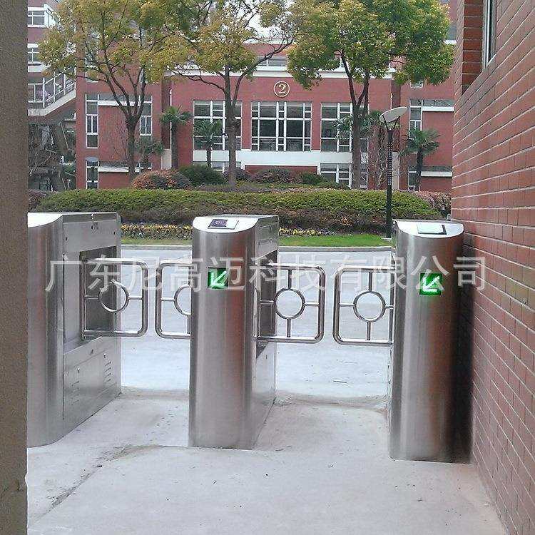 工厂摆闸全高旋转门十字转闸三棍闸学校小区转闸翼闸