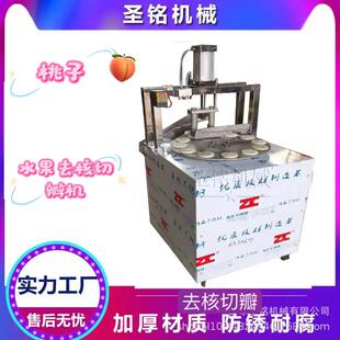 苹果桃子捅芯机 土豆开半机 商用橙子切瓣机 转盘式