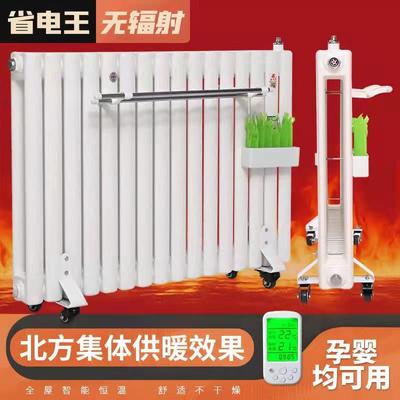 注水电暖器家用水暖取暖器暖气片加水取暖钢制电加热无辐射电暖气