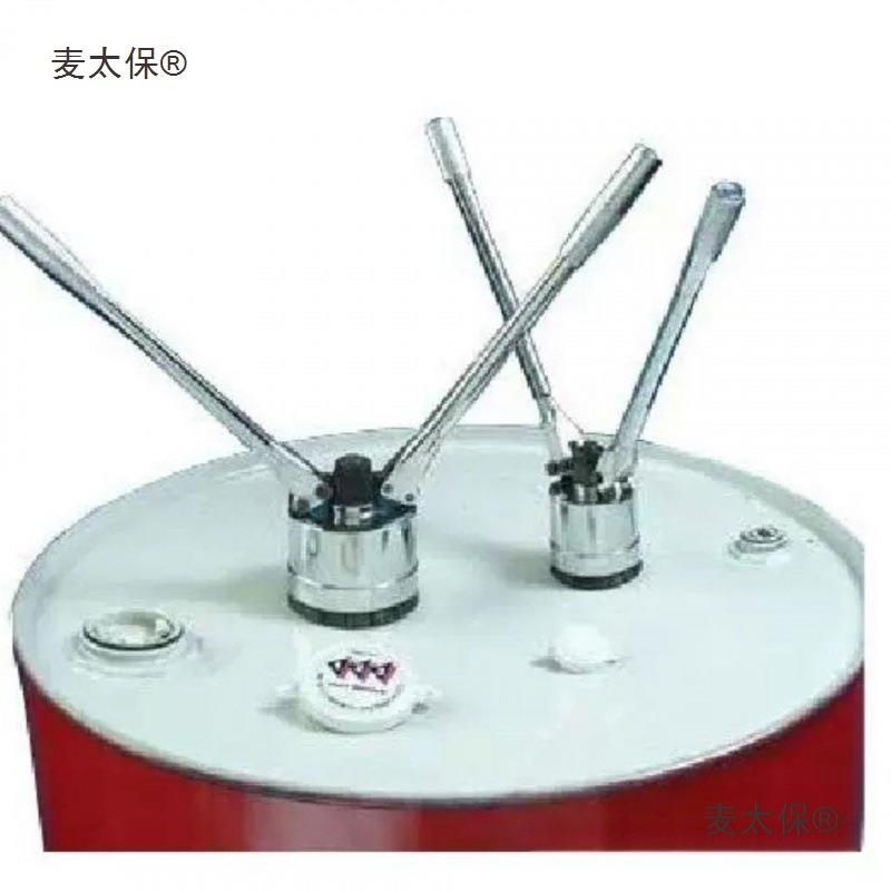 200L油桶封口机铁桶盖封TAR口器封口盖桶封升口钳压器麦油太保