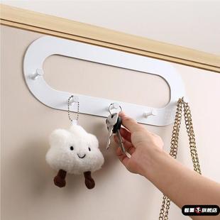 衣柜外侧面挂架柜子侧边挂衣钩柜边挂钩壁挂式免打孔衣橱柜挂衣架