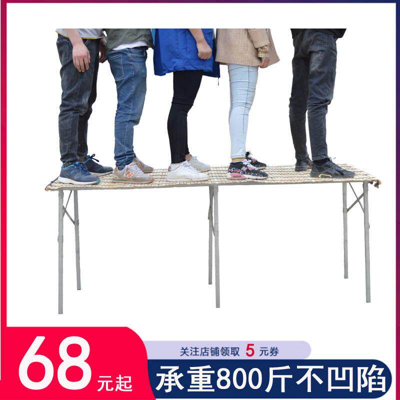 地摊架子摆摊折叠展示货架地推架多功能夜市地摊折叠桌可携式伸缩