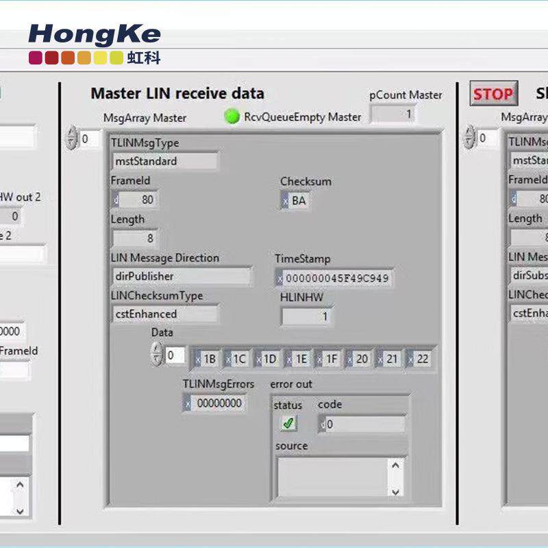 虹科CAN/LIN LabView API