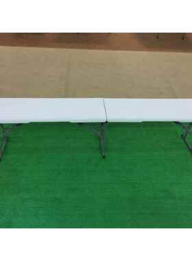 180cm塑料对开凳 快餐凳 户外长方凳 长方形塑料坐凳 两人长凳