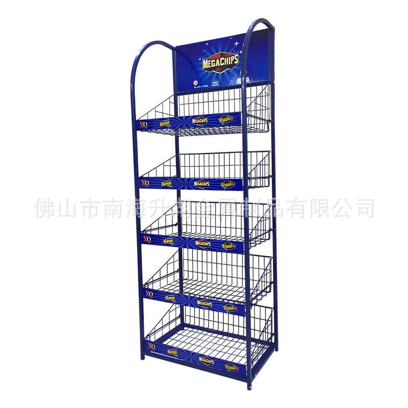 生产供应 超市饰品挂网 网格挂架 拆装超市货架端头架 夜市挂网